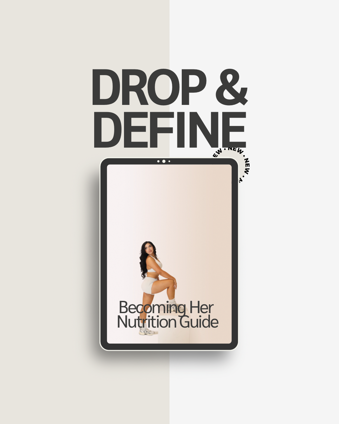 Drop & Define Becoming Her Nutrition Guide